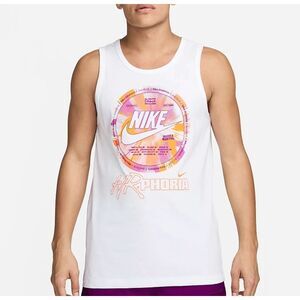 Nike Men's Sportswear Air-Phoria Tank Top Size XL White NWT